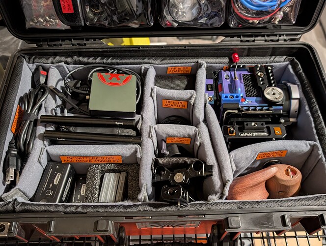 The ability to customize to my wants/needs is way more important than a single configuration case. Here's an example with the case for my other camera.