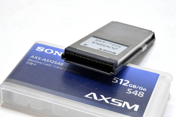 Sony ASX media comes with plastic slot, snap cases.