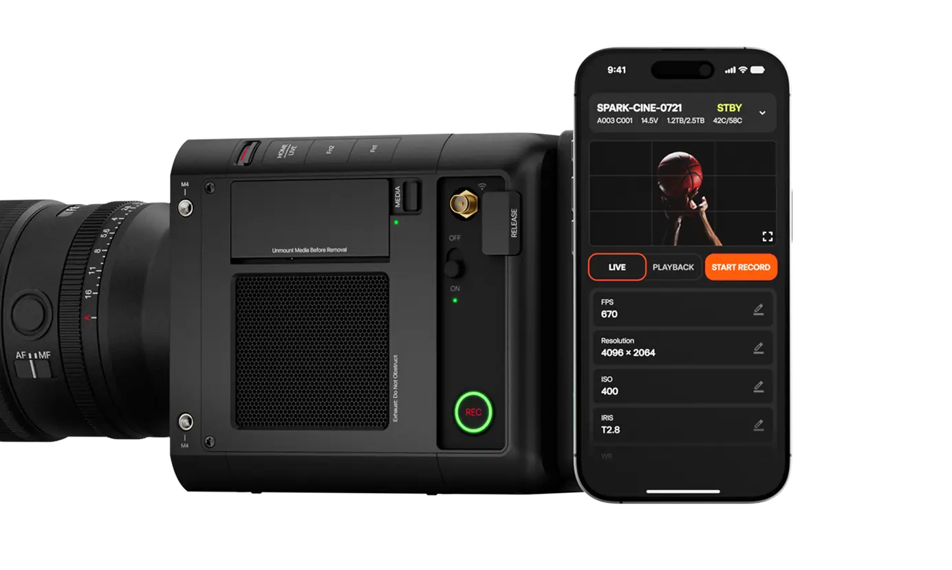 Pixboom Spark wireless camera control