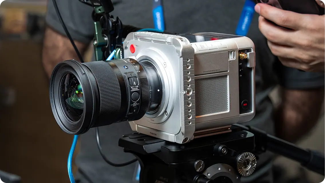 Pixboom Spark camera on display